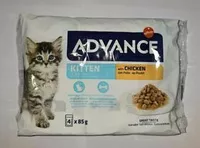 Advance Adv cat WET kitten chicken 4gb. x 85gr