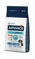 ADVANCE DOG MAXI LIGHT 12,0KG - LIELO ŠĶIRŅU SUŅIEM AR LIEKO SVARU (VISTA UN RĪSI)