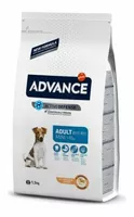 ADVANCE DOG MINI ADULT 1.5KG - MAZO ŠĶIRŅU SUŅIEM (VISTA AR RĪSIEM)