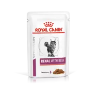 VHN RENAL WITH BEEF CAT WET (85g x 12) 1.02kg