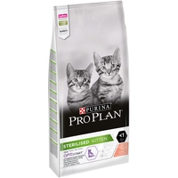 PRO PLAN STERILISED, kaķēniem (lasis) 10kg