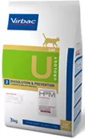 VIRBAC HPM DIET CAT UROLOGY DISSOLUTION & PREVENTION 2, 7kg