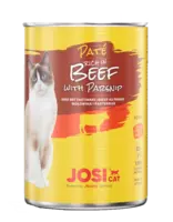 Josera JosiCat konservi- liellopa pastēte ar pastinaku, 6x400g