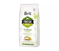 Brit Fresh Run&Work, pīle ar prosu, aktīviem suņiem 12kg