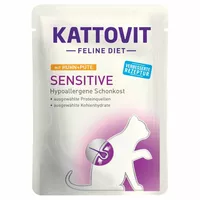 KATTOVIT Sensitive ar vistu un tītaru 85g