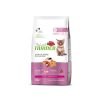 NATURAL TRAINER KITTEN WITH SALMON - SAUSĀ BARĪBA AR LASI  KAĶĒNIEM 1,5 KG