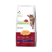 NATURAL TRAINER ADULT WITH CHICKEN - SAUSĀ BARĪBA AR VISTU PIEAUGUŠIEM KAĶIEM 10 KG