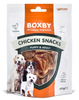 BOXBY CHICKEN SNACKS 100g - UZKODAS KUCĒNIEM UN PIEAUGUŠIEM SUŅIEM (100% VISTA)