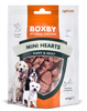 BOXBY MINI HEARTS PUPPY&ADULT 100gr - MINI SIRSNIŅAS KUCĒNIEM UN PIEAUGUŠIEM (VISTA UN ZIVIS) 100gr