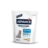 ADVANCE CAT STERILIZED TURKEY 0,400KG - STERILIZĒTIEM KAĶIEM (TĪTARS UN MIEŽI)