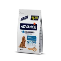 ADVANCE DOG MEDIUM ADULT 3,0KG - VIDĒJO ŠĶIRŅU SUŅIEM (VISTA UN RĪSI)