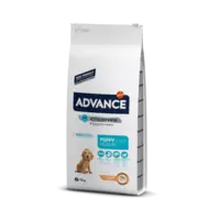 ADVANCE DOG PUPPY MEDIUM 12,0KG - VIDĒJO ŠĶIRŅU KUCĒNIEM (VISTA AR RISIEM)