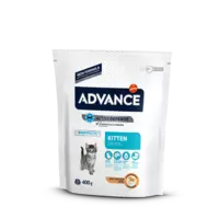 ADVANCE CAT KITTEN 0.4KG - КAĶĒNIEM NO 2 LĪDZ 12 MENEŠIEM (VISTA UN RĪSI)