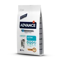 ADVANCE CAT KITTEN 10,0KG - КAĶĒNIEM NO 2 LĪDZ 12 MENEŠIEM (VISTA UN RĪSI)