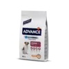 ADVANCE DOG MINI SENIOR 3,0KG - MAZO ŠĶIRŅU VECĀKIEM SUŅIEM (VISTA UN RĪSI)