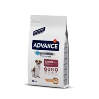 ADVANCE DOG MINI SENIOR 3,0KG - MAZO ŠĶIRŅU VECĀKIEM SUŅIEM (VISTA UN RĪSI)