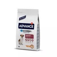 ADVANCE DOG MINI SENIOR 7,5KG - MAZO ŠĶIRŅU VECĀĶIEM SUŅIEM (VISTA UN RĪSI)