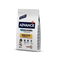 ADVANCE DOG SENSITIVE SALMON & RICE 3,0KG - JUTĪGIEM SUŅIEM (LASIS UN RĪSI)